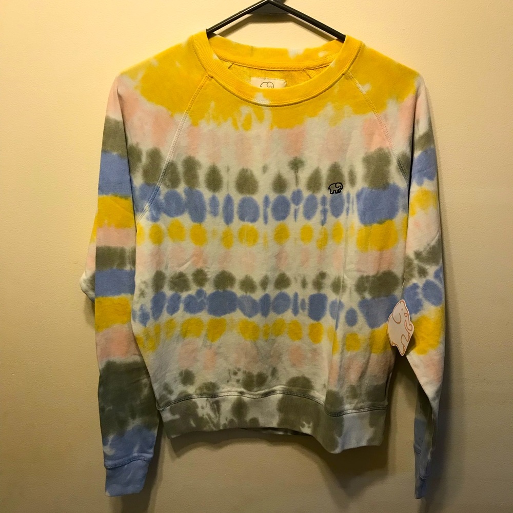 NWT Ivory Ella Tie Dye Sweatshirt